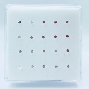 

20Pcs 925 Sterling silver Thin Nose Stud 1.8mm dot shape Nose ear Ring Piercing body jewelry for Womens Mens