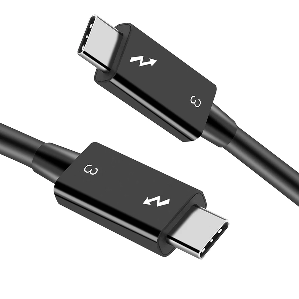 Premium Thunderbolt 3 Cable - 2M & 0.7M, 40Gbps, 100W High-Speed Charging