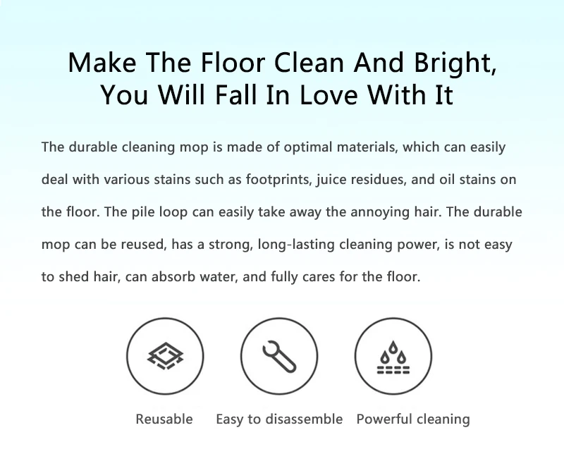 automática arrebatadora pano elétrico integrado casa acessórios robô aspirador pó xiomi