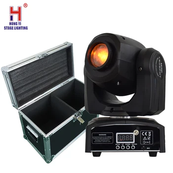 

DJ Disco Light 10W Spotlights Moving Head Stage Light Mini LED Gobo Spot Fixture With Flight Case (2Pcs/Lot)