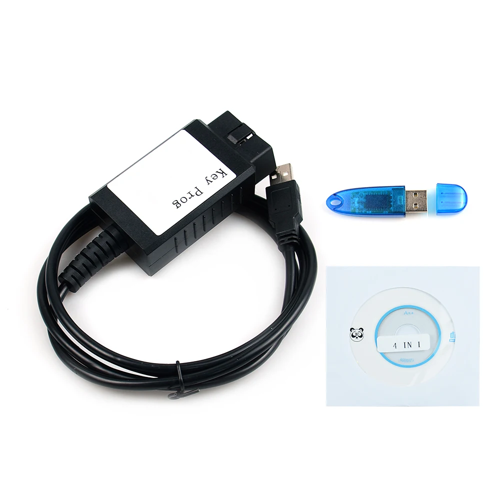 2019 новейший FNR 4 в 1 ключ Prog Автомобильный программатор с USB ключом|Кабели и