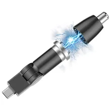 Портативный триммер для волос для носа, для мужчин, для мобильного телефона, мини моющийся, многофункциональный триммер для волос в носу, бритва для путешествий на открытом воздухе