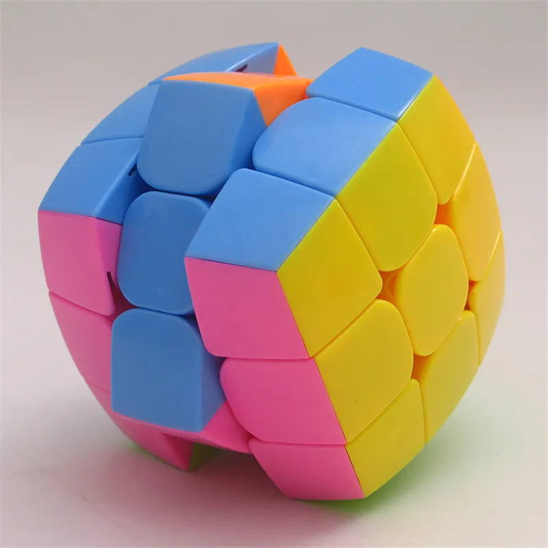 ZCube 3x3x3 изогнутый магический скоростной кубик, детские игрушки, развивающие пазлы, игрушка для детей, головоломка Magico Cubo Professional 3x3x3