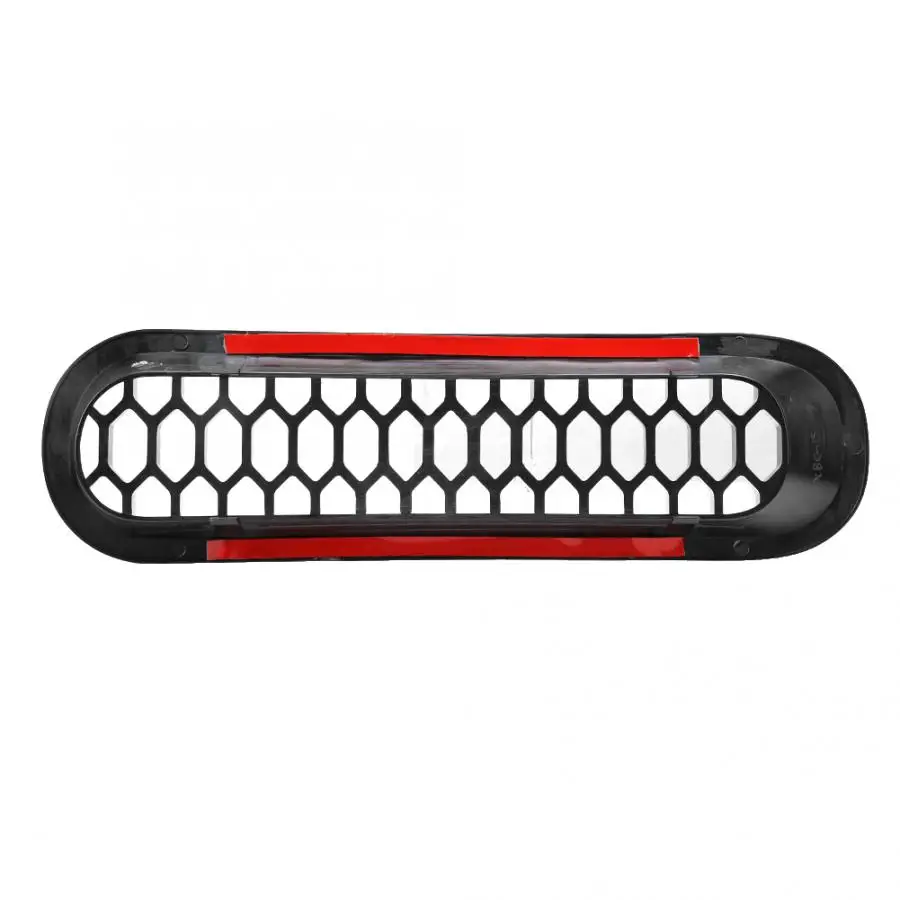 Front Bumper Grille with Buckle Black Color Fits for Jeep Wrangler JK 2007- car mesh bumper grille accesorios automovil