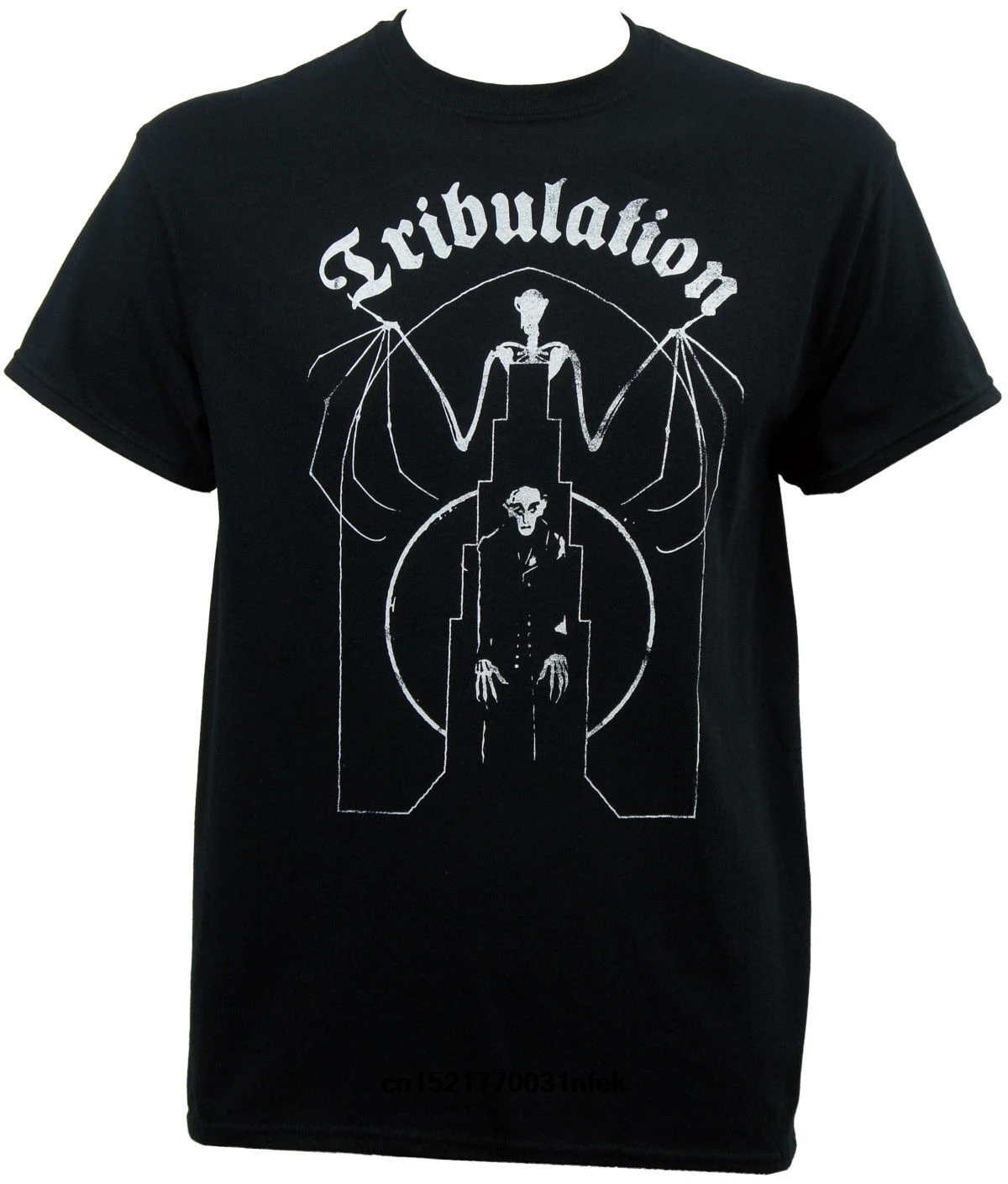 Мужская футболка Tribulation Band летучая мышь Скелет Nosferatu Death Metal s Новая забавная