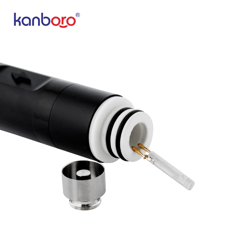 Kanboro eCube мастер V2 Электрический Dab Rig TC Enail комплект с светодиодный Экран Титан