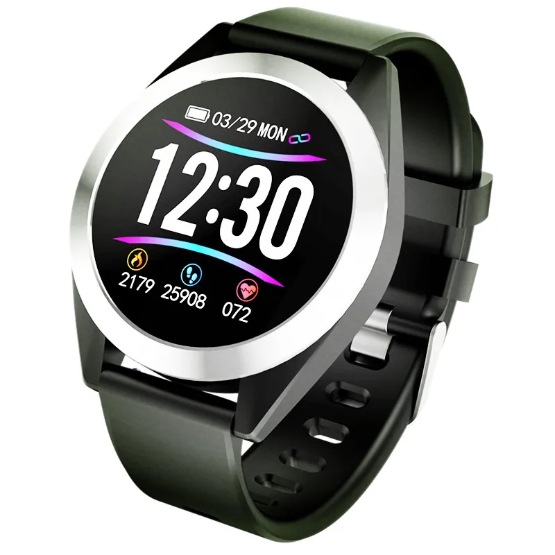 BINSSAW smart Sports watch Bluetooth fitness Bracelet Heart rate blood pressure IP68waterproof Multi-function Smartwatch for IOS