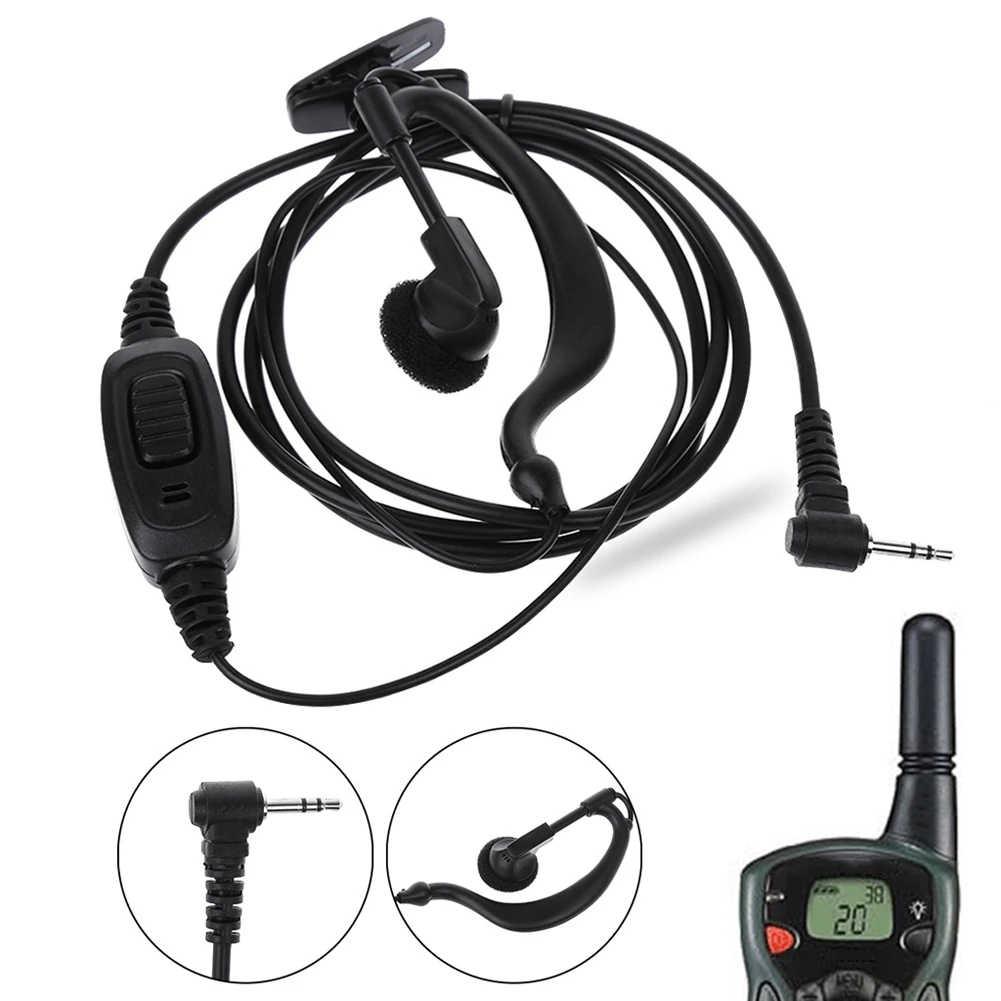 vaquero usted está salud Auriculares para walkie talkie, audífonos de 1pin y 2,5mm con conector PTT,  micrófono, gancho para la oreja para Radio Motorola T6200 TKLR T3  T6|Auriculares y audífonos| - AliExpress