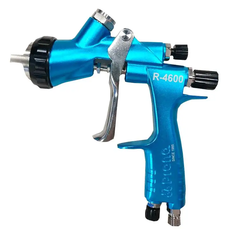 Taiwan spray gun  4600 hvlp low pressure spray paint car spray paint tank 1.3/1.4 caliber   high atomization  blue gun body