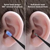 1Pcs Silicone Ear Wax Remover Ear Wax Earpick Remover Cleaner Brush Double Sided Spoon Brush Care Soft Cleaning Massage C2023 6