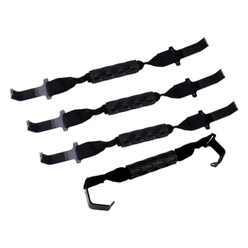 

4Pcs Front&Rear Top Roof Roll Bar Grab Handles 82215523 82215524 Fit For Jeep Wrangler JL Gladiator JT 2018 2019 2020