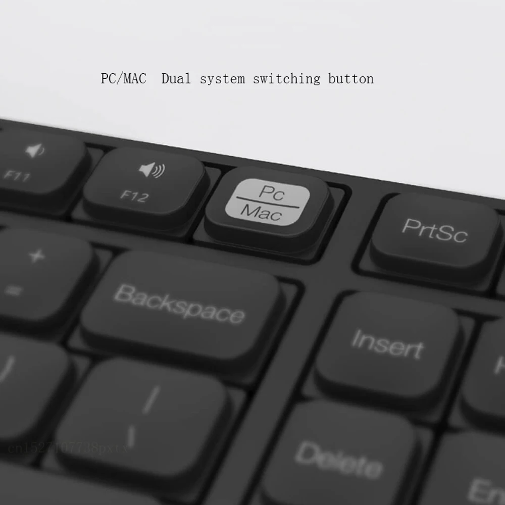 Xiaomi mijia MIIIW RF 2,4 ГГц Беспроводная Офисная Клавиатура Мышь Набор 104 клавиш для Windows PC Mac совместимая Портативная USB клавиатура