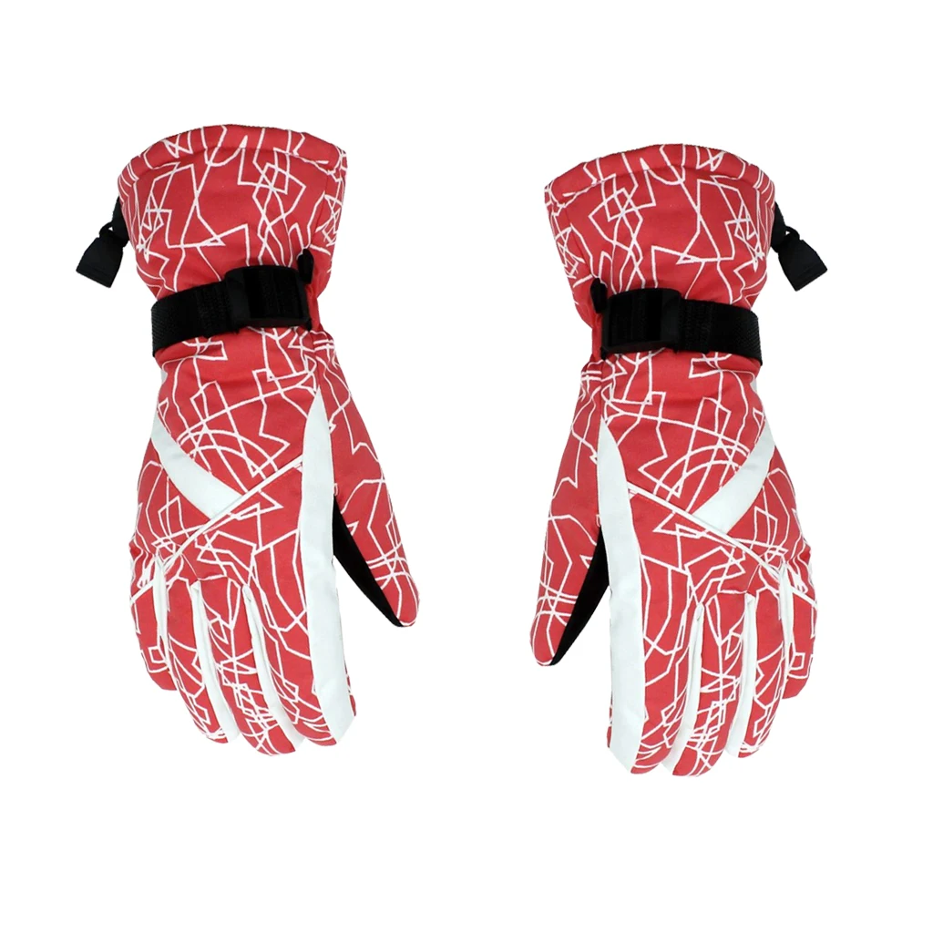 Winter Sports Thermal Warm Waterproof Snow Snowboard Ski Gloves For Women Women Ski Gloves 