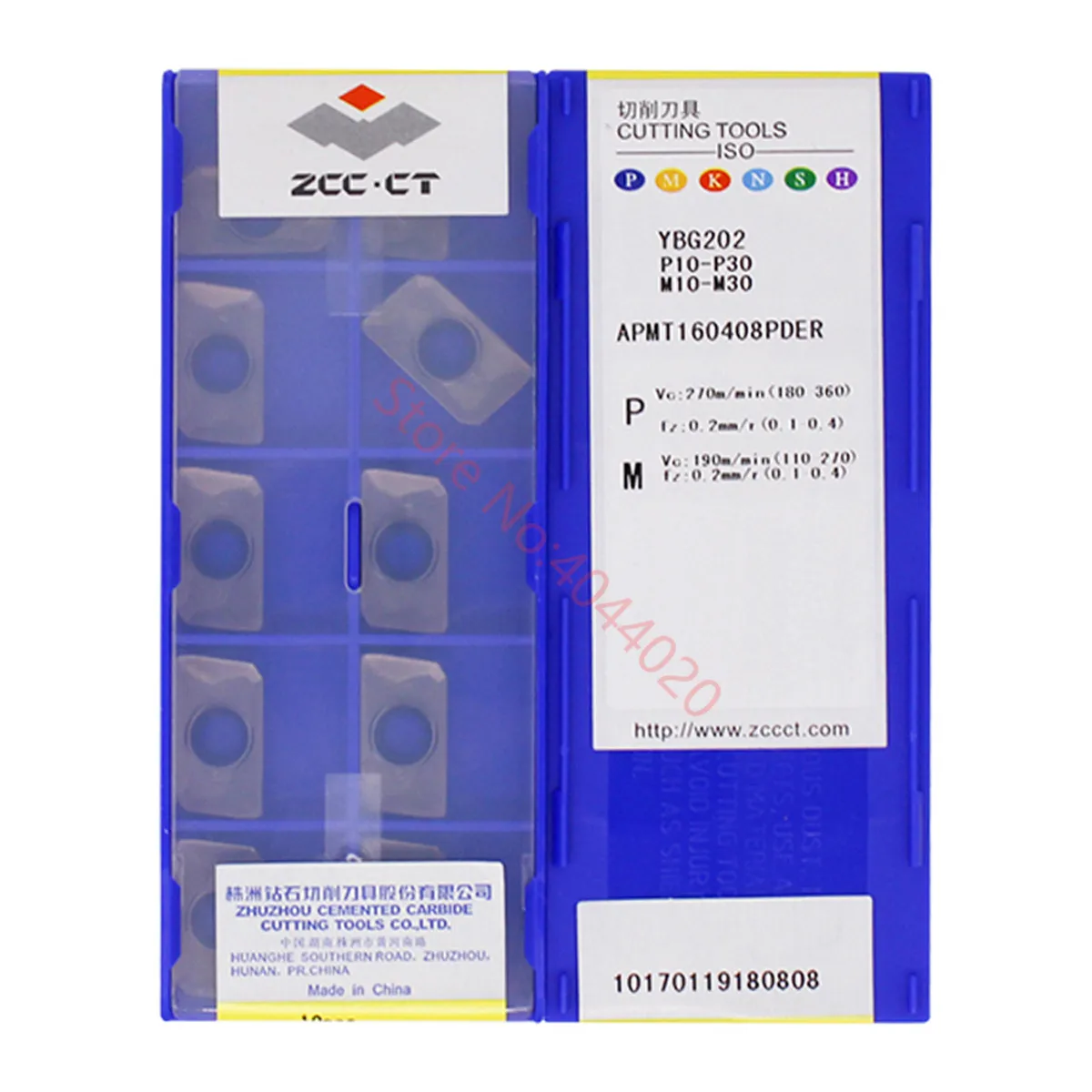 ZCC.CT APMT1135PDR APMT160408PDER YBG205 YBG202 YB9320 Carbide