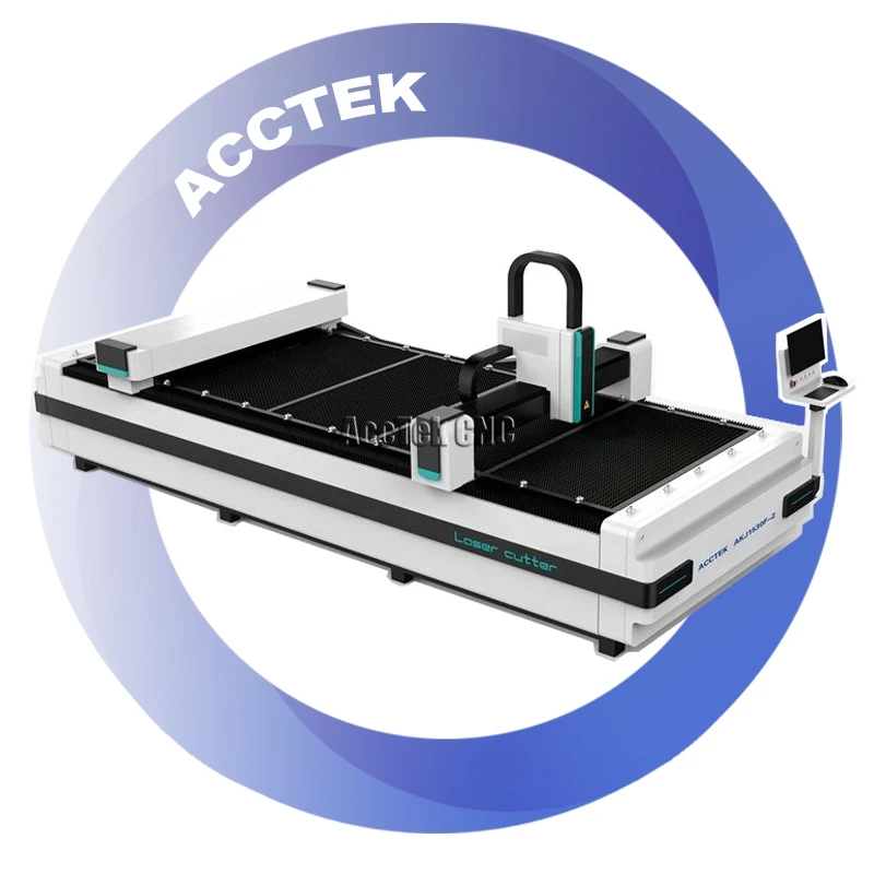 Fiber CO2 Laser Cutter Cnc Cutting Machine Double Heads Lazer Aluminum Sheet Metal |