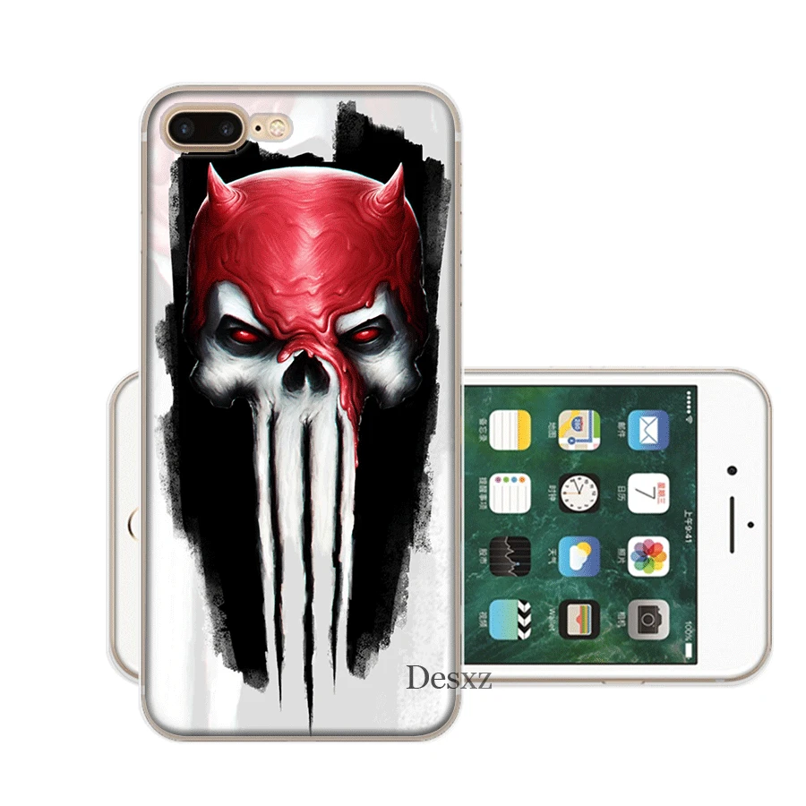 Чехол для мобильного телефона tpu для iPhone 11 Pro X XS Max iPhone XR 6 6S 7 8 Plus 5 5S SE чехол Marvel's Daredevil - Цвет: 5