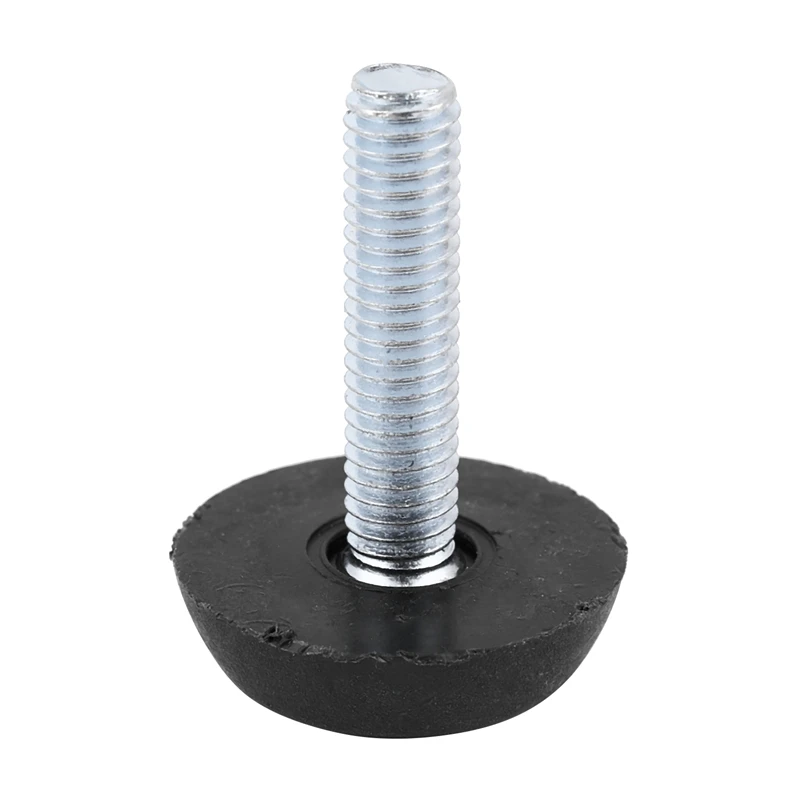 20x M6 Adjustable Screw Threaded Glide Feet Leveling Foot Home Chair