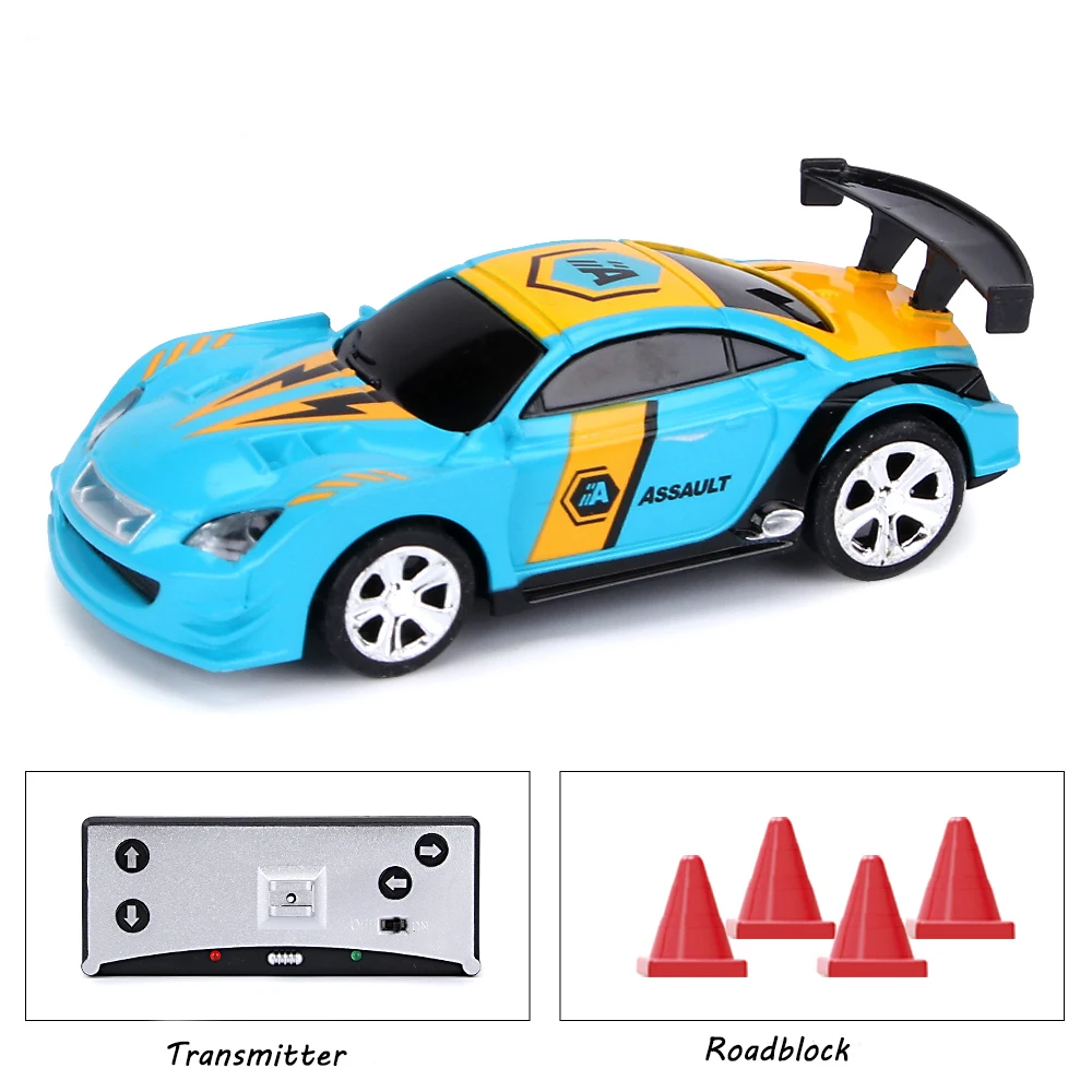 1:58 Remote Control MINI RC Car Battery Operated Racing Car PVC Cans Pack Machine Drift-Buggy Bluetooth radio Controlled Toy Kid 9