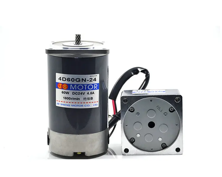 

JS-4D60GN-24 12 В/24 В 60 Вт миниатюрный редукторный двигатель постоянного тока, электроинструменты/DIY Аксессуары