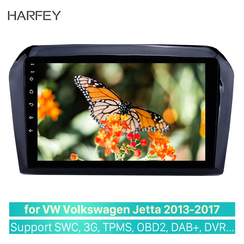 Harfey 9 дюймов GPS Радио Android 8 1 для VW Volkswagen Jetta 2013 2014-2017 головное устройство автомобиля