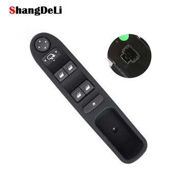 

for peugeot 307 2004 2005 window switch power window regulator control switch electric rearview mirror button with panel