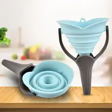 Прочная легкая телескопическое складывание силиконовая кухонная вытяжка