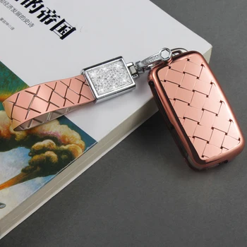 

Car Key Cover Case Shell For Volkswagen VW Passat Golf 6 Polo Sagitar Tiguan Lavida Santana Touran C-TREK 3Button Car Styling