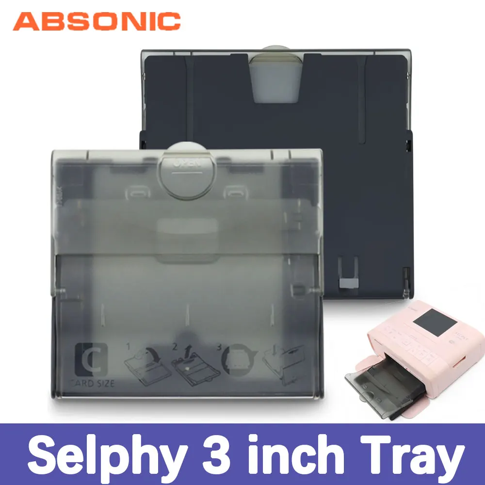 3 Inch Paper C Tray for Canon Card Size Paper Cassette PCC-CP400 for Canon  Selphy CP1300 CP1200 CP910 CP900 CP800 Photo Printer _ - AliExpress Mobile