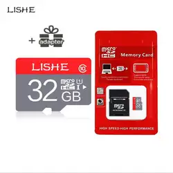LISHE micro sd карта 256 Гб карта памяти 16 ГБ 32 ГБ 64 ГБ 128 ГБ 8 ГБ micro sd Max Uitra C10 tf-карта cartao для планшета/смартфонов