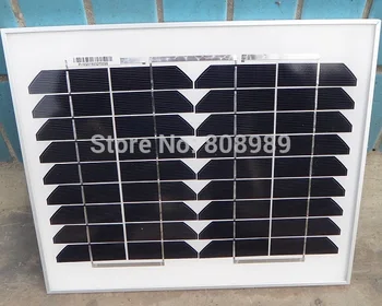 

10W 18V Monocrystalline Solar Panel For 12V Car/Boat/Motor Battery Charger DIY Solar Charger New Free Shipping