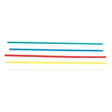 Baguettes de soudage en plastique PP PP PVC, 50 pièces, Kit de baguettes de soudage pour réparation de pare chocs de voiture, électrode en plastique PP Non toxique, sans goût