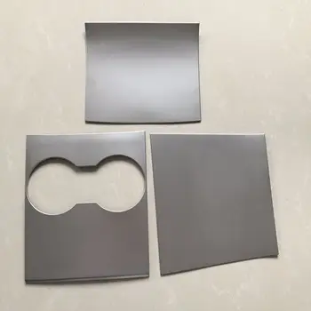 

3 Piece Silver Alloy Interior Trim Set Cover Frame for 2017-2020 Tesla Model 3 2018 2019