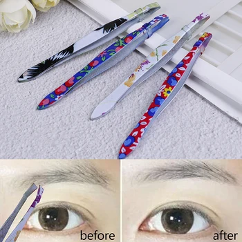 

1PCS Convenient Effective Eyebrow Tweezer Eyelash Extension Tweezers Eyebrow Removal Eyebrow Tweezer