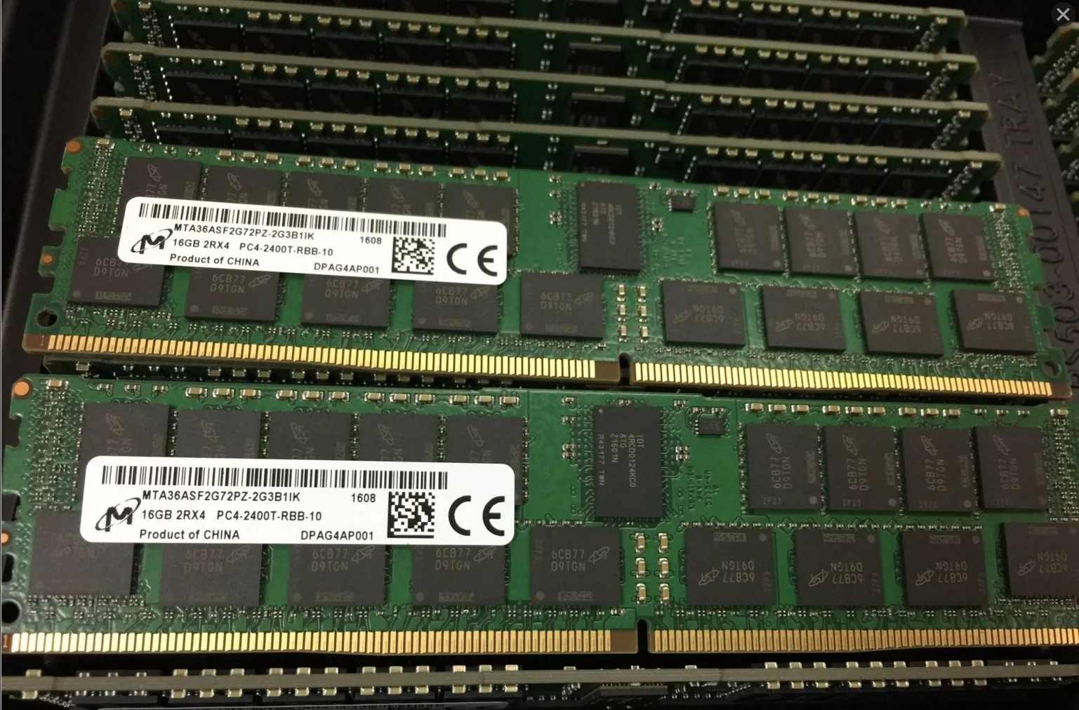 Для Micron 16G 2RX4 DDR4 2400 Φ панель памяти сервера RDIMM ECC | Компьютеры и офис