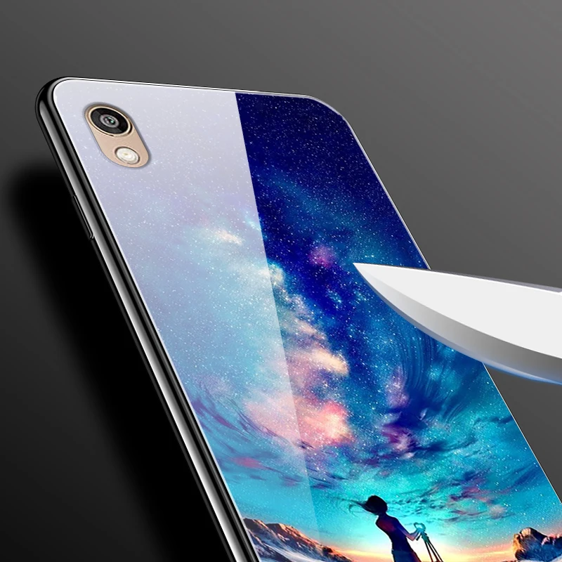 Чехол для телефона из закаленного стекла с изображением на заказ iphone 5 5S SE 2020 6 6S 7 8