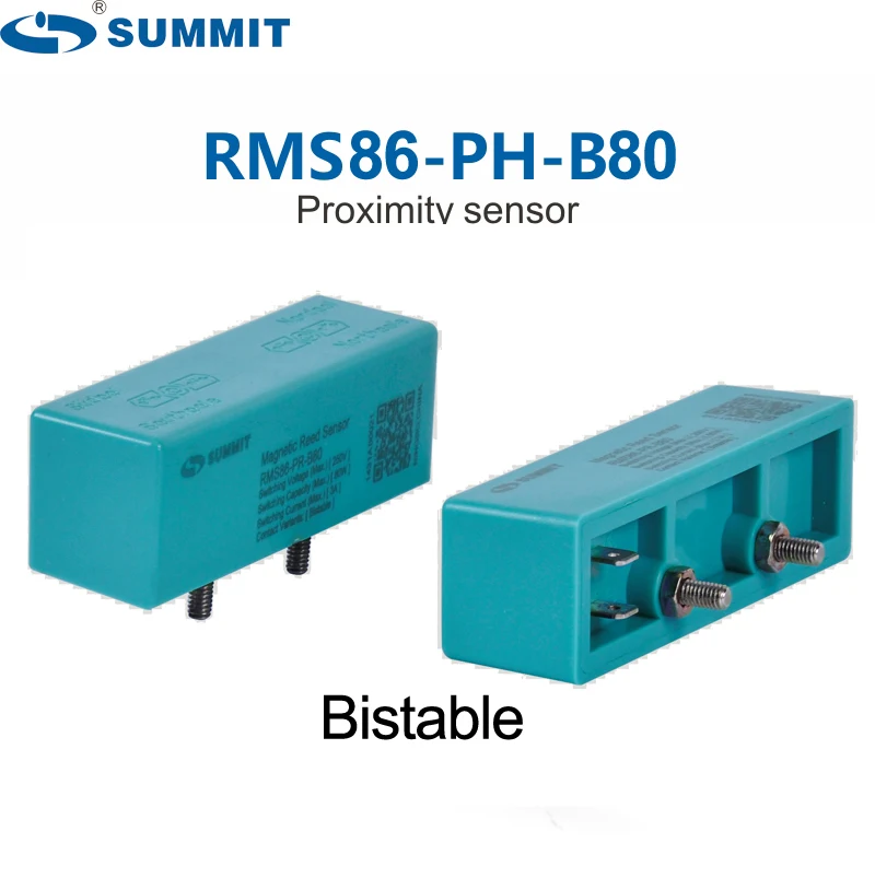 SUMMIT RMS86 PR B80 Rectangular normally Bistable reed sensors