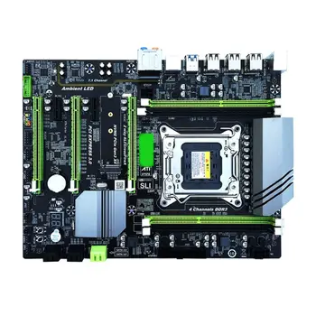 

X79T LGA 2011 CPU Computer Mainboard DDR3 Desktop PC Motherboard with 4 Channel Support M.2 SATA 3.0 USB3.0 for In-tel