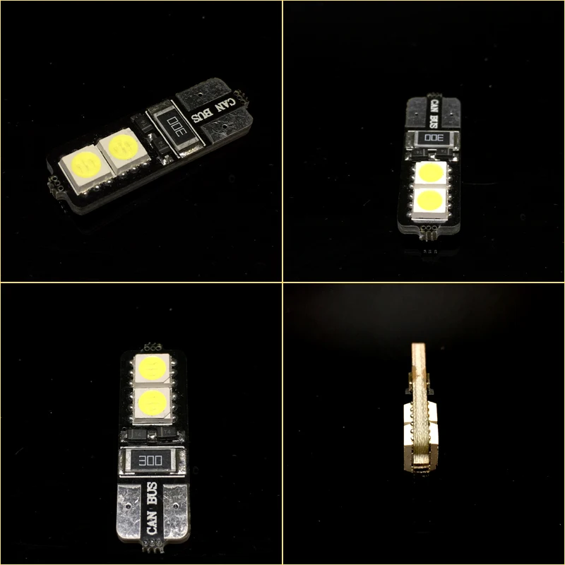 2x t10 led w5w Автомобильный светодиодный светильник canbus салона светильник дневные ходовые огни 12v Белый для passat b5 b6 jetta6 Гольф 4 7 поло седан 6r scirocco caddy