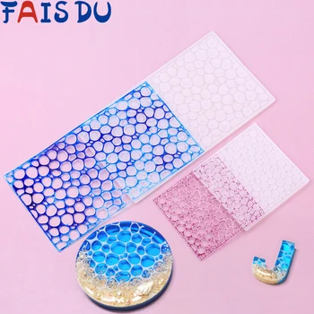 

DIY Ocean Water Pattern Mold Silicone Mould Glue Mould Marine Wind Cake Decoration Tools Cake Mold