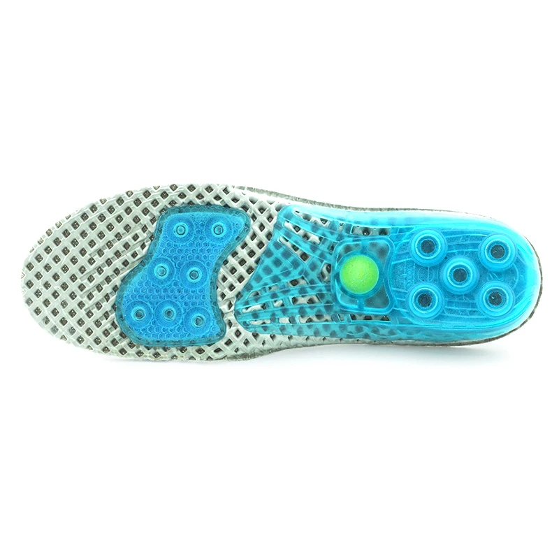 

Breathable Silica Gel Sports Insoles Comfort Non-slip Shoes Insole Arch Support Relieve Heel Pain Shock Absorption Shoe Pad