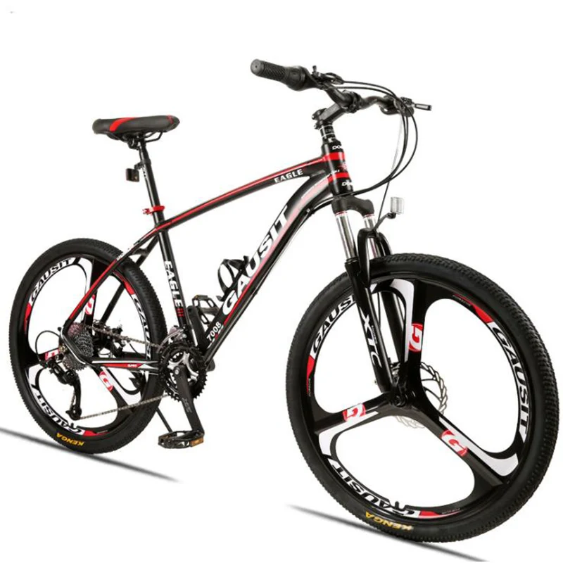 Mountain Bike Aluminum Alloy Frame 26 Inches 24 Speed Front and Rear Mechanical Disc Brake Adult Cross-Country Bicycle