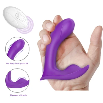 Wireless Remote Control Dildo Vibrator for Women G Spot Clit Massager Clitoris Stimulator Erotic Sex Toys for Adults Couples 4