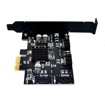

PCI-E to SATA 3.0 4-Port SATA III 6G Expansion Controller Adapter Card JR Deals