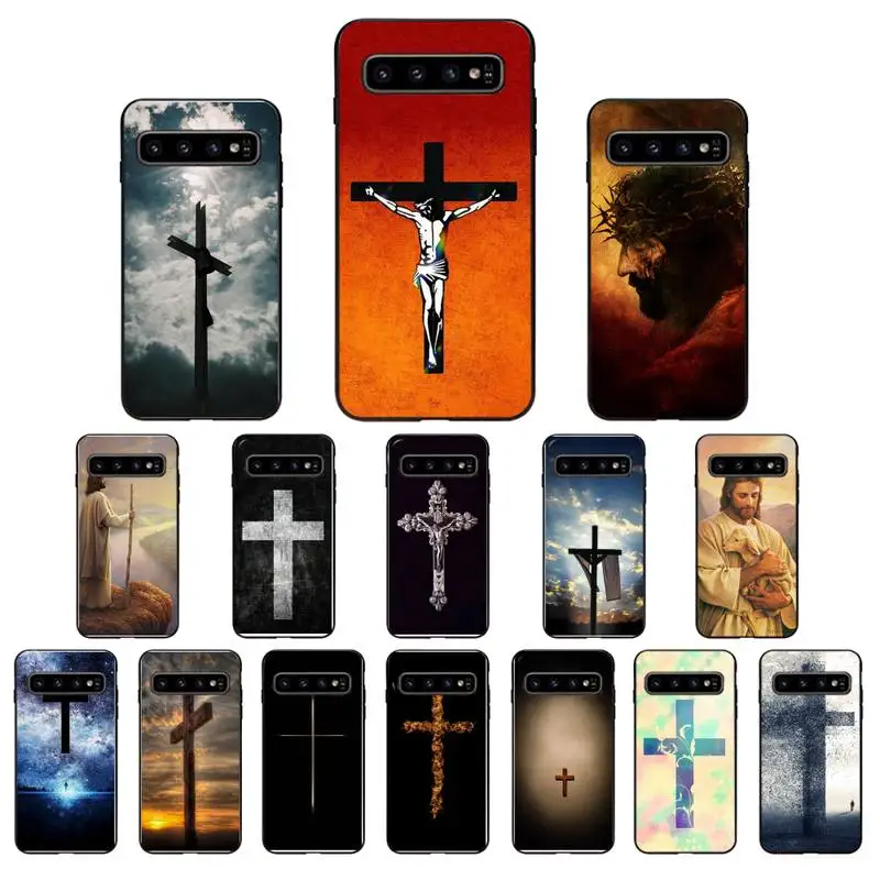 YNDFCNB чехол для телефона с изображением Иисуса Христа Samsung Galaxy S6 S6edge Plus S7 S7edge S8 S9 S10