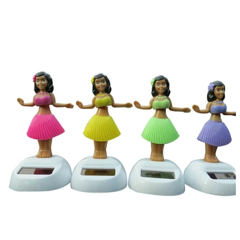 

Plastic Solar-powered Dancing Hula Girls (Assorted Colors)