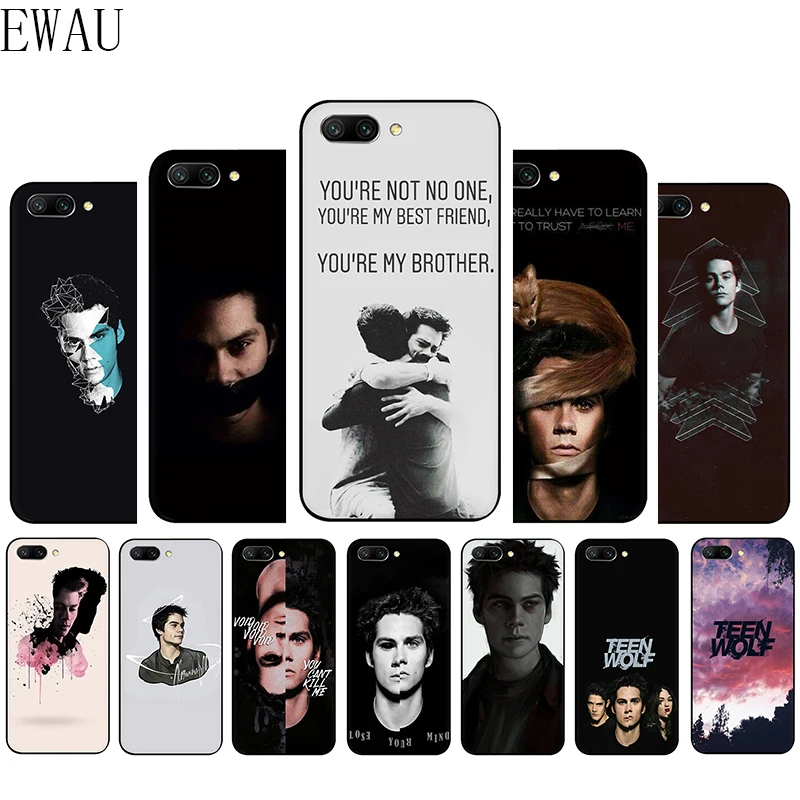 EWAU прочный Чехол teen wolf stiles stilinski с принтом силиконовый чехол для телефона для Huawei Honor 6a 7A 7C 7X 8C 8X8 9 Примечание 10 Lite вид 20 9X pro