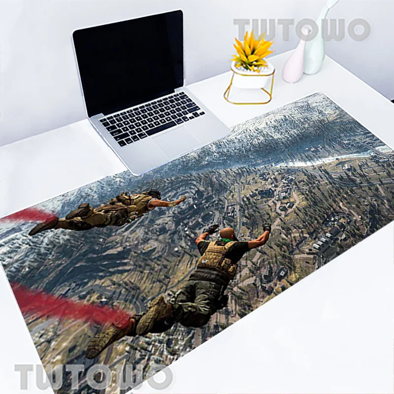마우스 패드 게이머 새로운 XXL 사용자 정의 MousePads 마우스 매트 데스크 매트 의무 Warzone 노트북 소프트 안티-슬립 카펫 사무실 마우스 매트 전화