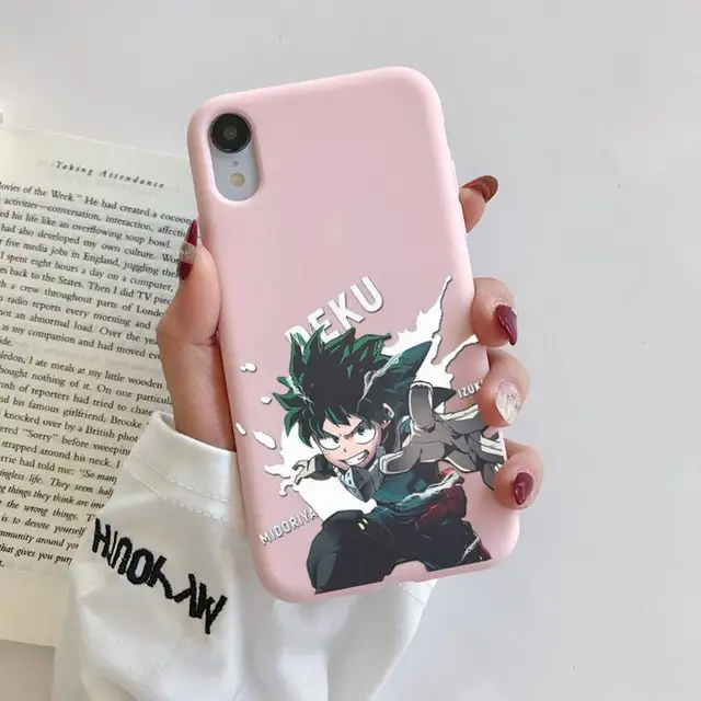 Anime My Hero Academia Midoriya Izuku Phone Case for iphone 13 11 12 mini pro max 7 8 plus 6 6s x xs max xr coque a7