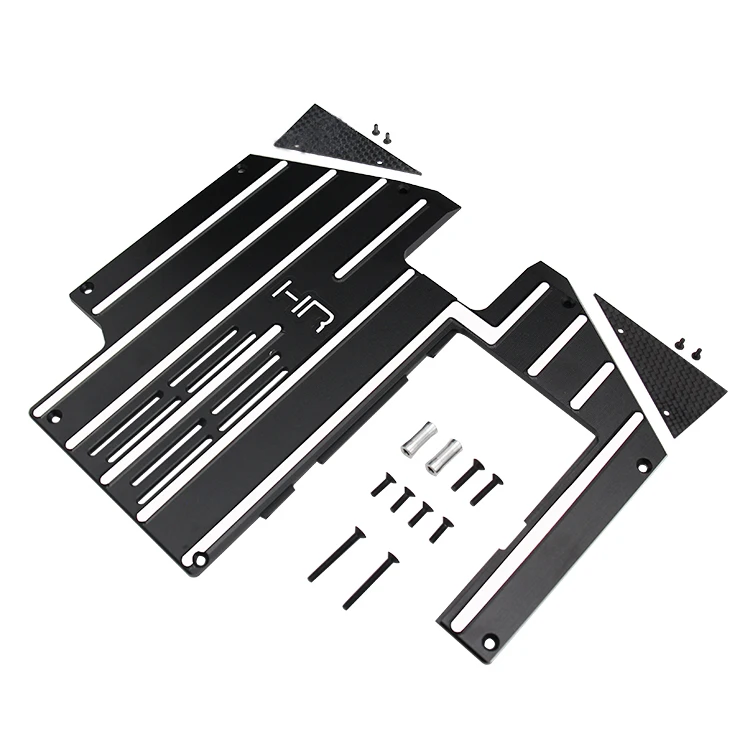 HR Traxxas 1/7 UDR Rear Straight Bridge Short Card Aluminum Alloy Chassis with Heat Sink Replacement 8521