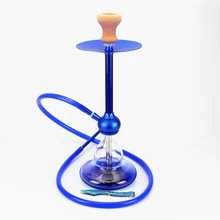 Стеклянный кальян Бонг для курения наргуил наргил Чича с силиконовым шлангом керамическая чаша дропшиппинг SH181